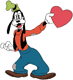 Goofy, heart