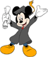 Mickey Mouse graduation