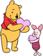 Winnie the Pooh, Piglet Valentine cards