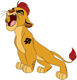 Kion roaring