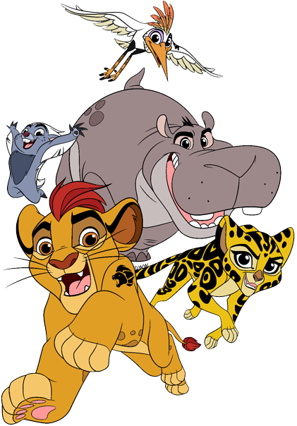 lion guard king clip disney clipart lions disneyclips characters transparent cartoon birthday lionguard paper arts resolution