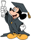 Mickey Mouse graduation