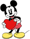 Classic Mickey, heart