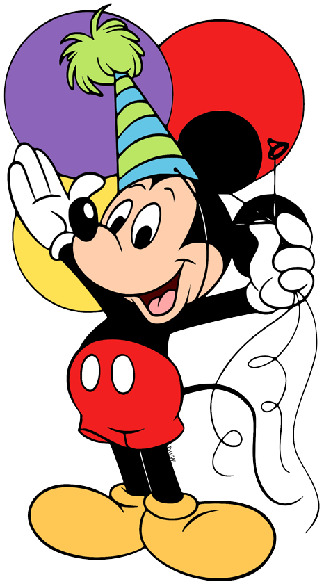 Disney Cartoon Mickey Minnie Mouse Happy Birthday Backgrounds