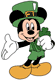 Mickey Mouse St-Patrick's Day