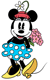 Classic Minnie, bouquet of flowers