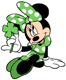 Minnie Mouse, clover