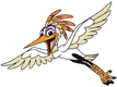 Ono the egret