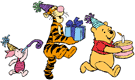 Winnie the Pooh, Piglet and Tigger birthday party