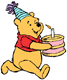 Winnie the Pooh birthday cake