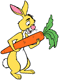 Rabbit's giant carrot