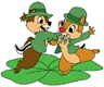 Chip, Dale St-Patrick's Dance