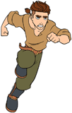 Jim Hawkins running