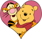 Winnie the Pooh, Tigger hugging