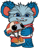 Nubs holding R-J 83
