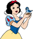 Snow White, bird