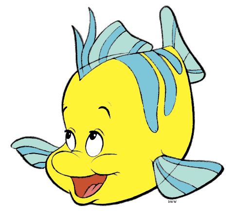 Flounder Clip Art 2 | Disney Clip Art Galore