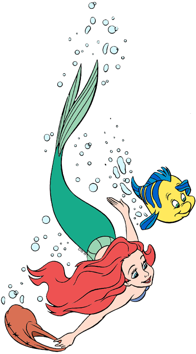 Ariel and Friends Clip Art 3 | Disney Clip Art Galore