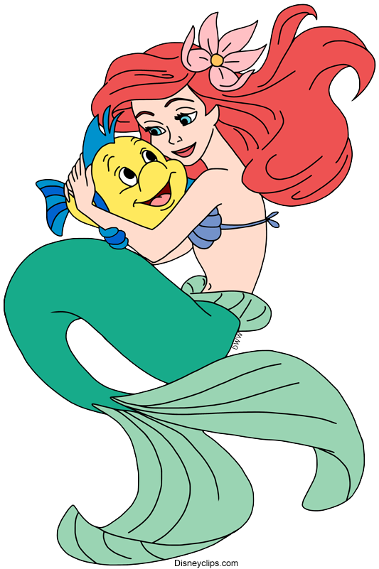 Ariel & Friends Clip Art Images | Disney Clip Art Galore