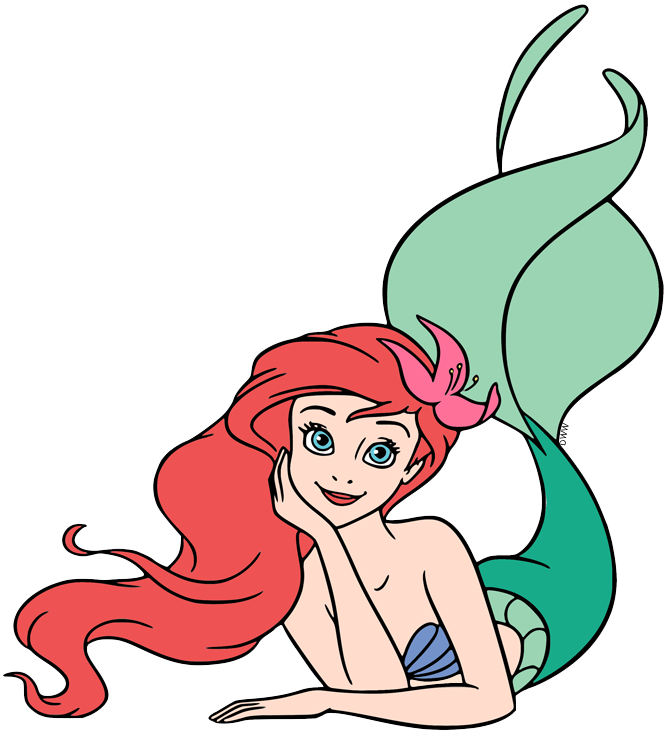 Mermaid Ariel Clip Art Disney Clip Art Galore