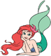 Pretty Ariel posing