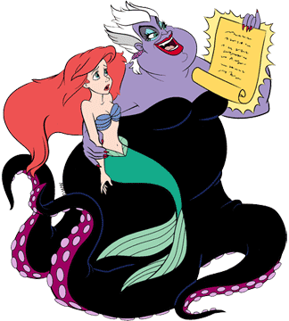 Ursula, Ariel, contract