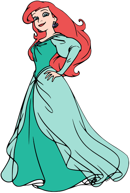 Human Ariel Clip Art 2 | Disney Clip Art Galore