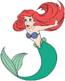 Ariel smiling