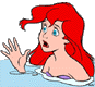 Horrified Ariel