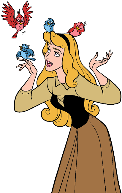 Sleeping Beauty's Aurora Clip Art | Disney Clip Art Galore