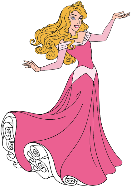 Sleeping Beauty's Aurora Clip Art 4 | Disney Clip Art Galore