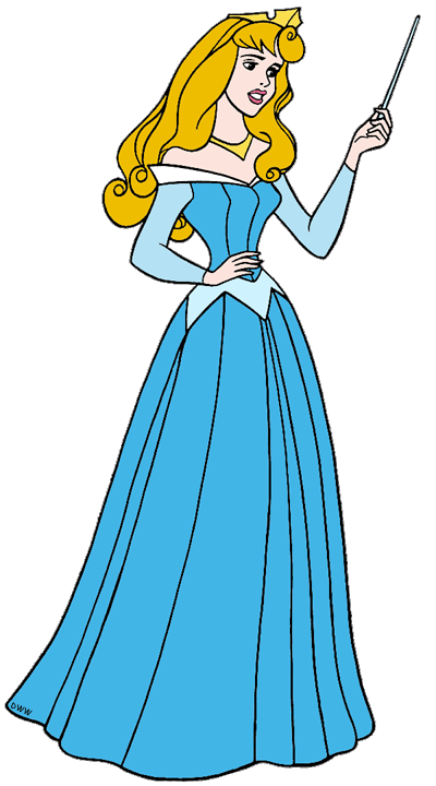 Sleeping Beauty's Aurora Clip Art 2 | Disney Clip Art Galore