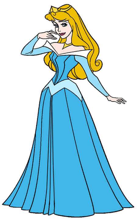 Sleeping Beauty's Aurora Clip Art 2 | Disney Clip Art Galore