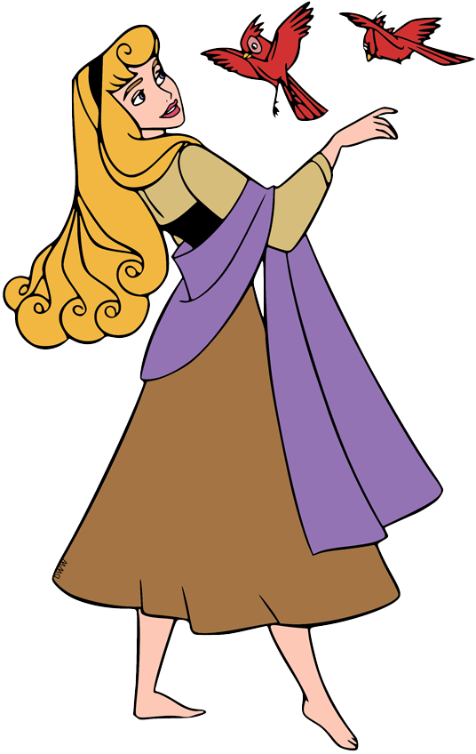 Sleeping Beauty's Aurora Clip Art | Disney Clip Art Galore