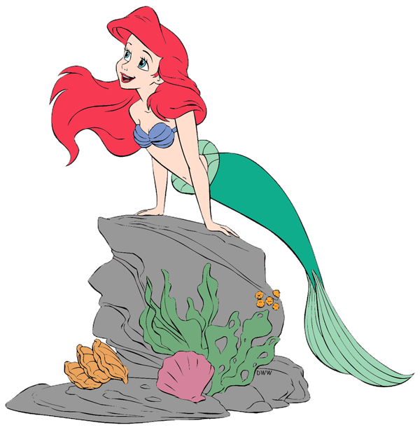 Mermaid Ariel Clip Art 5 Disney Clip Art Galore