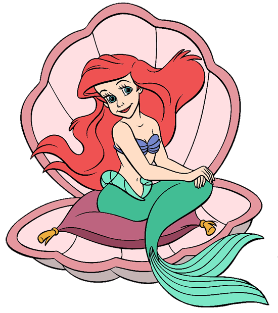 transparent images of Ariel daydreaming, posing, plucking flower petals. al...