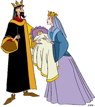 Sleeping Beauty's Kings and Queen Clip Art | Disney Clip Art Galore