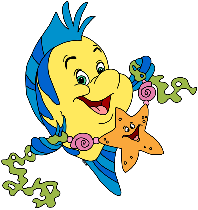 Flounder Clip Art Images Disney Clip Art Galore