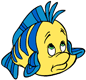 Flounder covering his ears