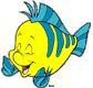 Flounder laughing