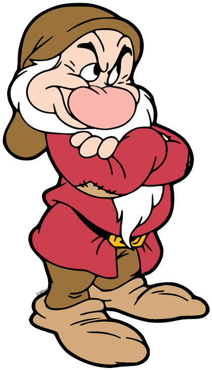 Grumpy Dwarf Clip Art Images | Disney Clip Art Galore