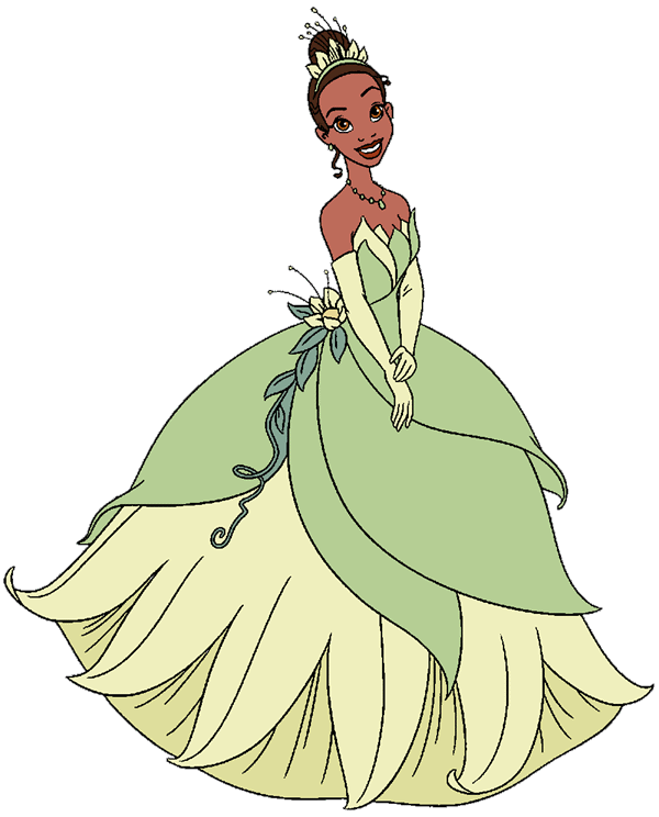 The Princess and the Frog Clip Art