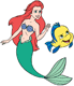 Mischievous Ariel, Flounder