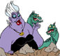 Ursula, Flotsam, Jetsam