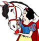 Snow White, horse