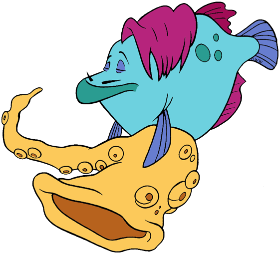 Disney The Little Mermaid Fish