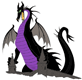 Maleficent as a dragon