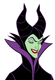 Maleficent's face