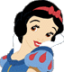 Snow White's face