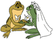 Tiana, Naveen as frogs wedding